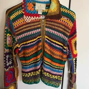 Express  granny patch jacket